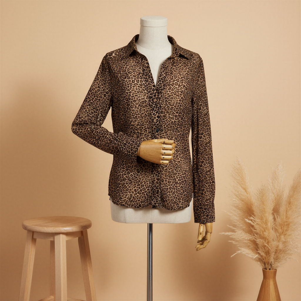 The Arden Leopard Blouse