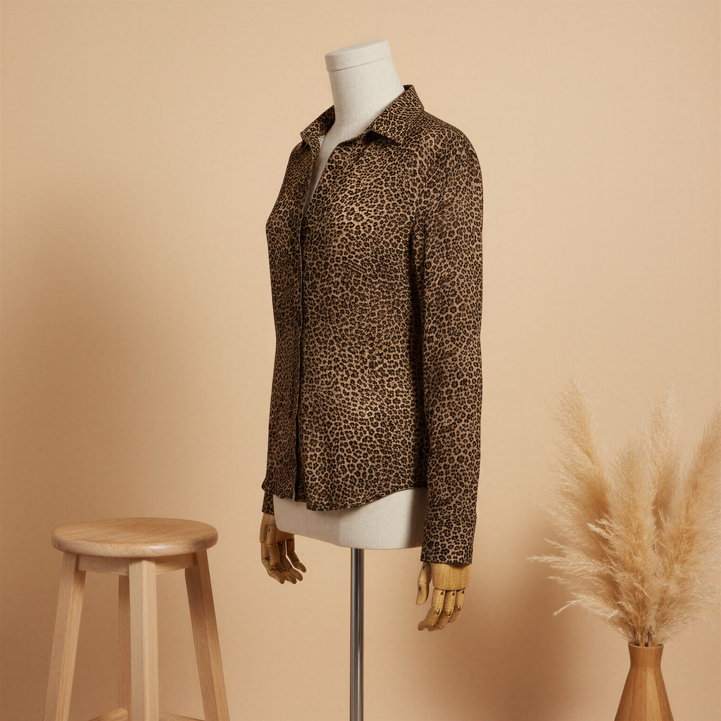 The Arden Leopard Blouse