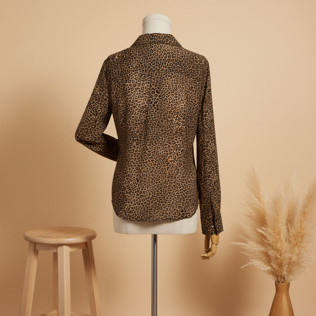 The Arden Leopard Blouse